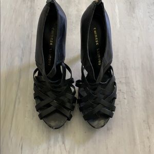 Chines Laundry strapless heel.